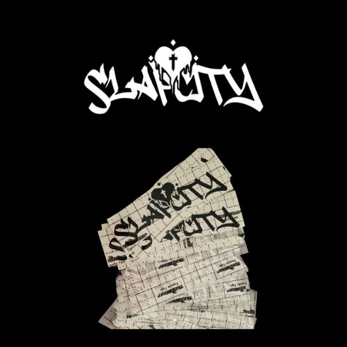 SlapCity Graffiti Style vinyl decal