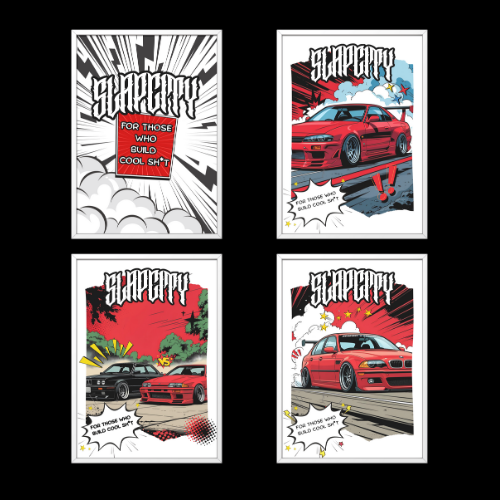 Comic Print Set