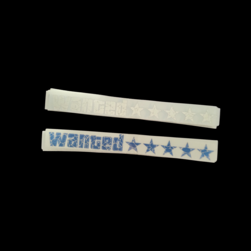 Wanted Stars vinyl decal