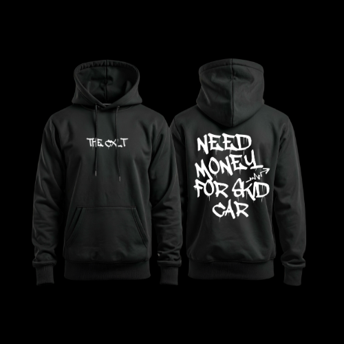 NEED MONEY FOR SKID CAR HOOD