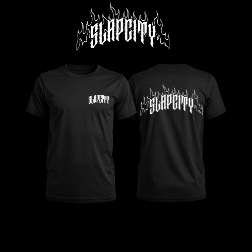 SlapCity Flames Tee