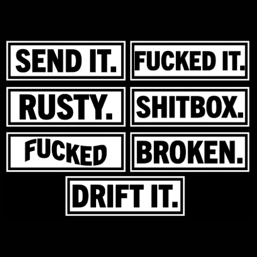 CXLT BOX DECAL vinyl decal – all styles