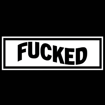 CXLT BOX DECAL – Fucked